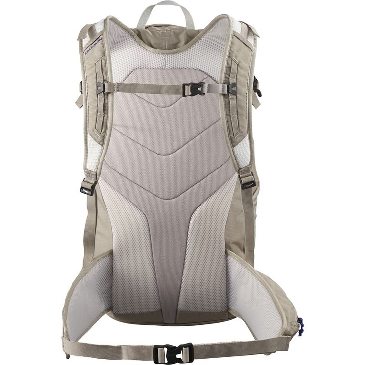 Ryggsäck Salomon Trailblazer 30L, ljusgrå, fickor