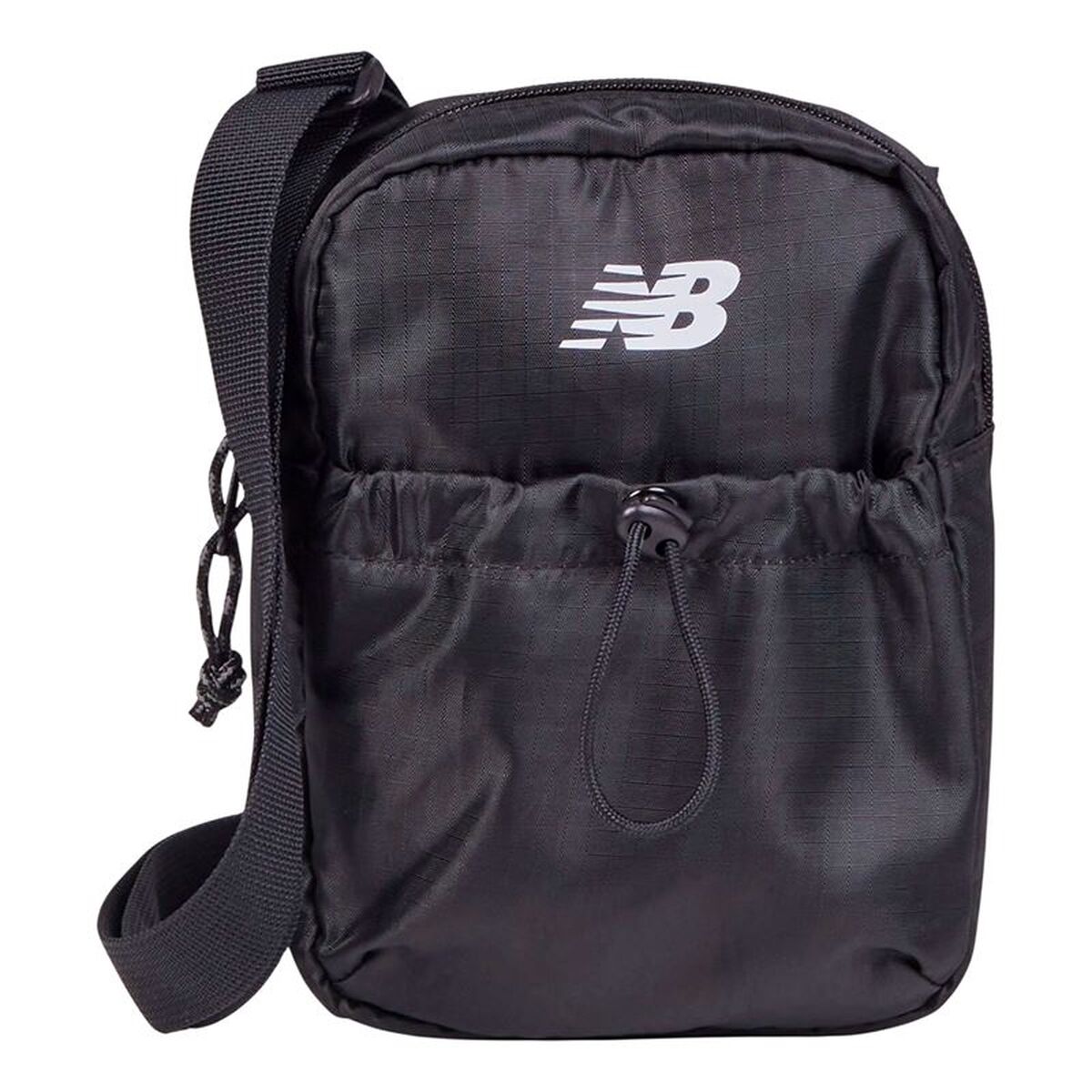 Axelväska New Balance Essential Sling, svart, unisex