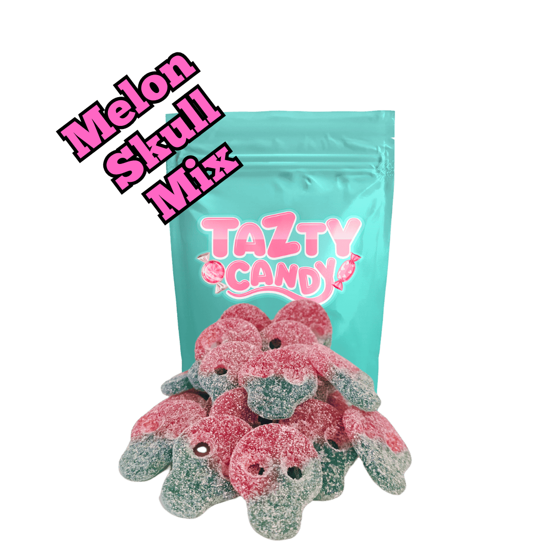 Sour Watermelon Skulls