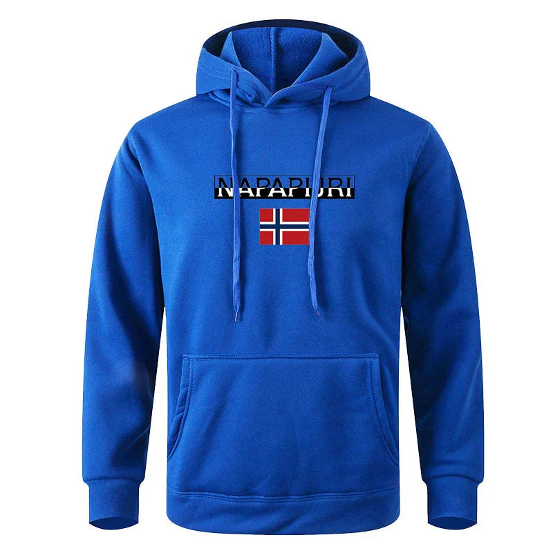 Men's Pullover Printed Sweater Casual Hoodie
