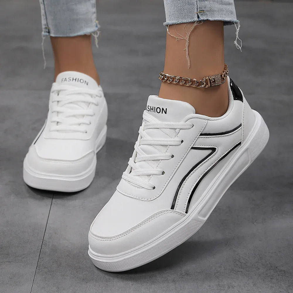 Female Board Shoes Breathable Lightweight Casual Sneakers For Women