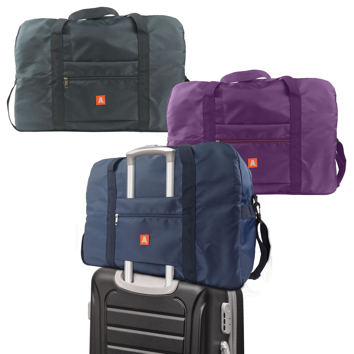 Ryggsäck 48L, polyester och sportig design