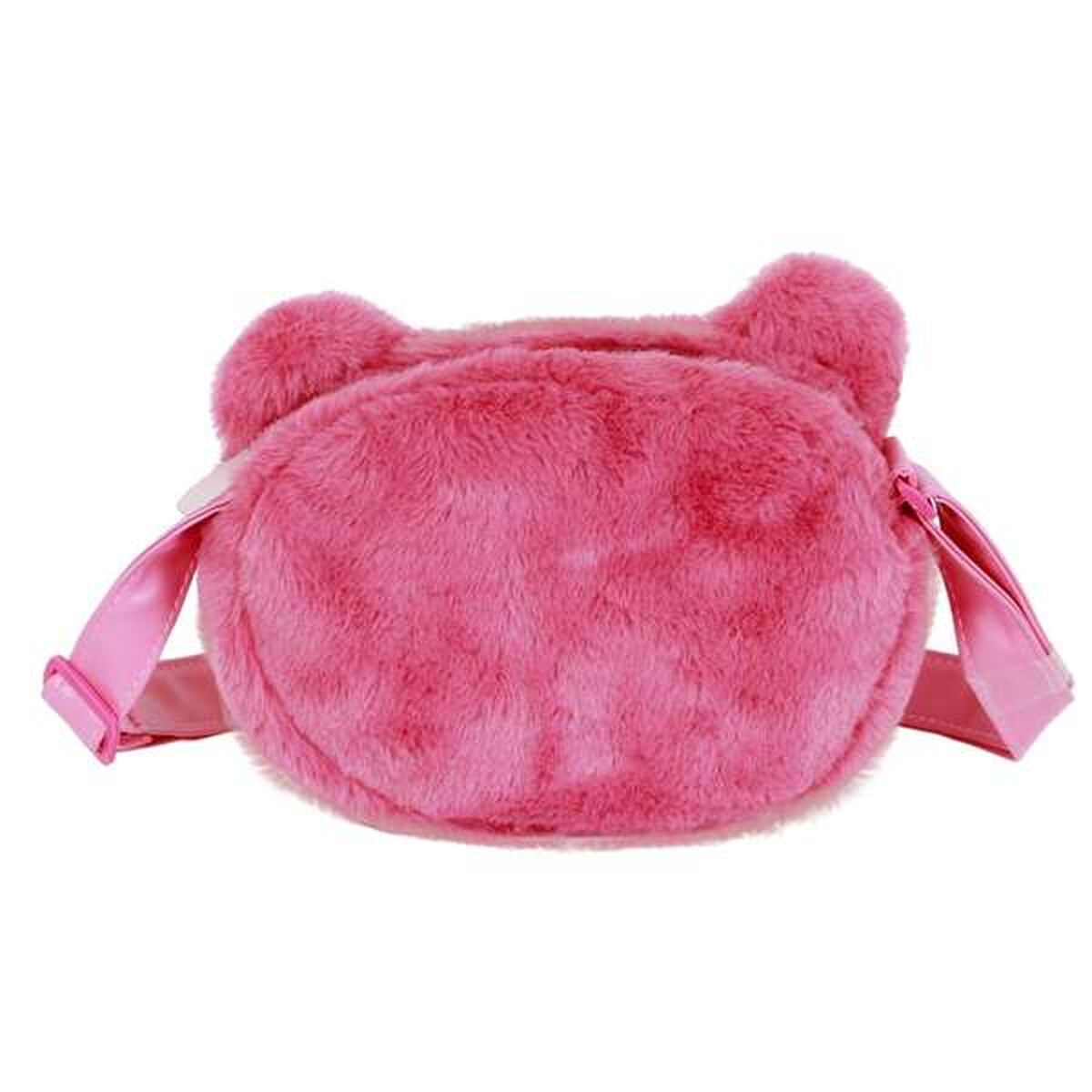Axelväska Karactermania i polyester, rosa, med blixtlås