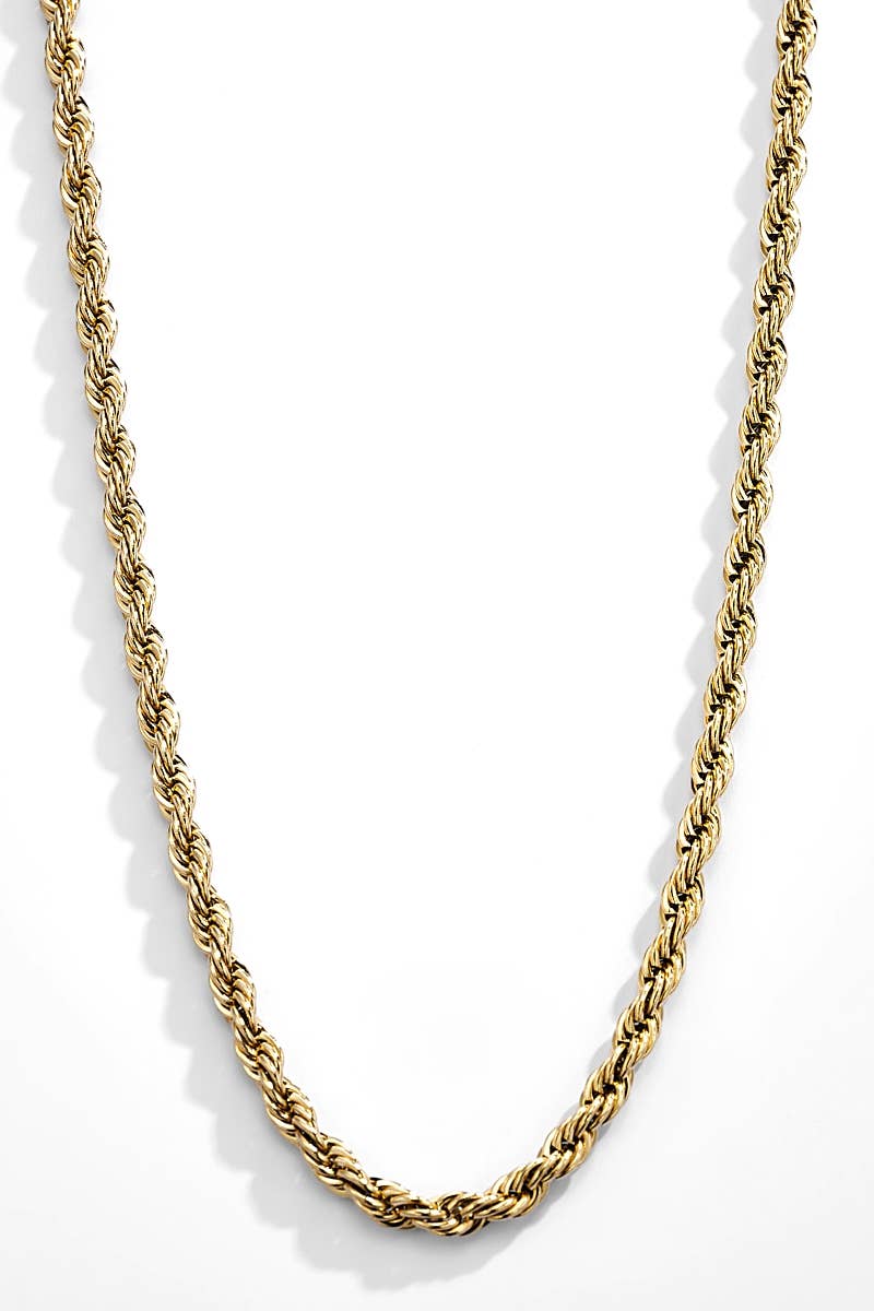 Borealis Rope Herr Halsband Guld