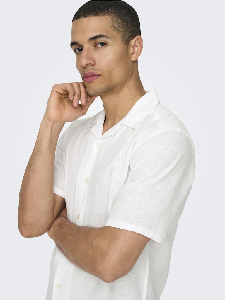 CAIDEN LIFE SS LINEN SHIRT