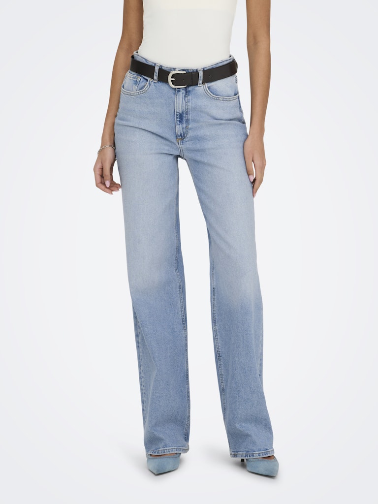 JUICY HW WIDE LEG JEANS 365