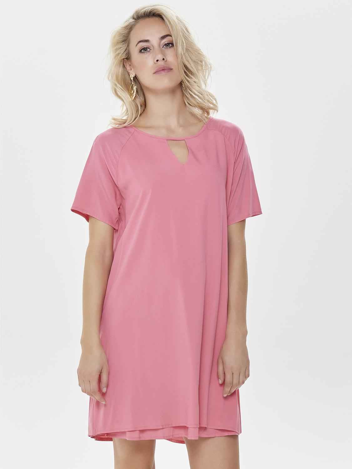 LISA SS PEEP DRESS