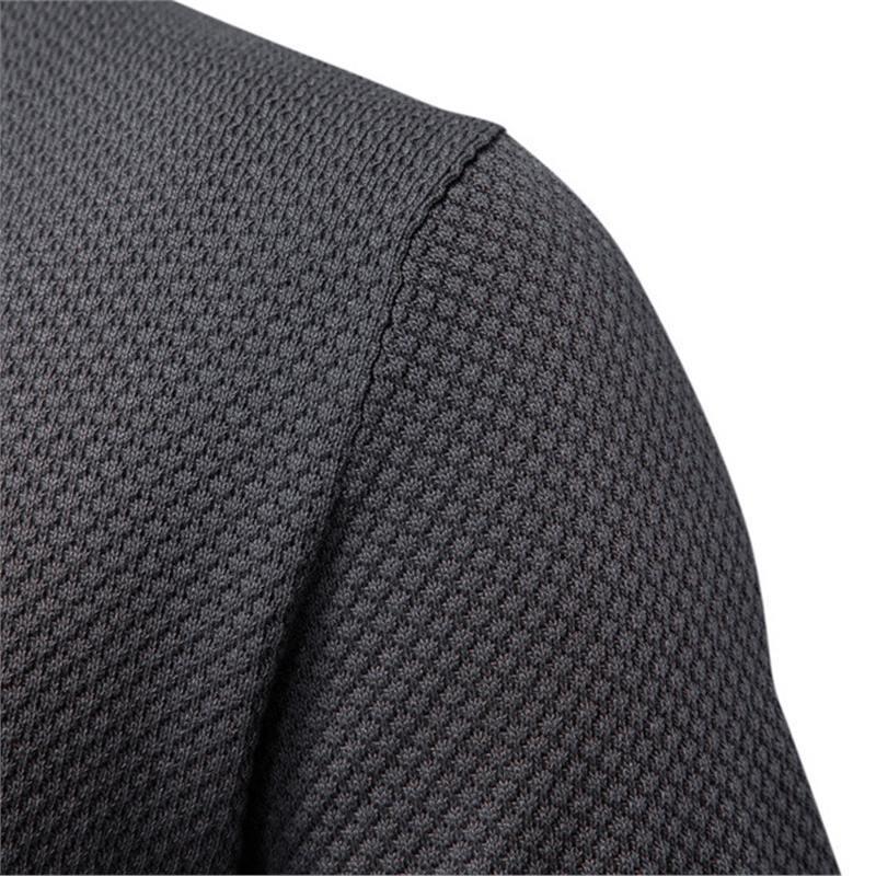 Men's Woolen Summer Short Sleevee Polo Shirt