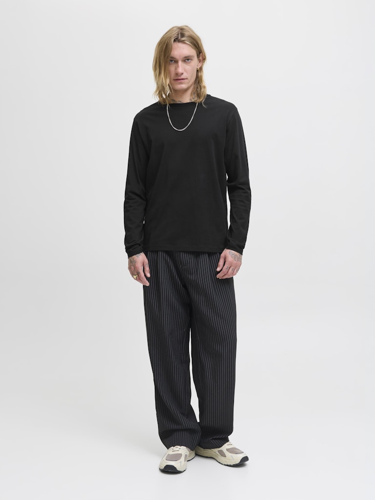BASIC O-NECK TEE LS