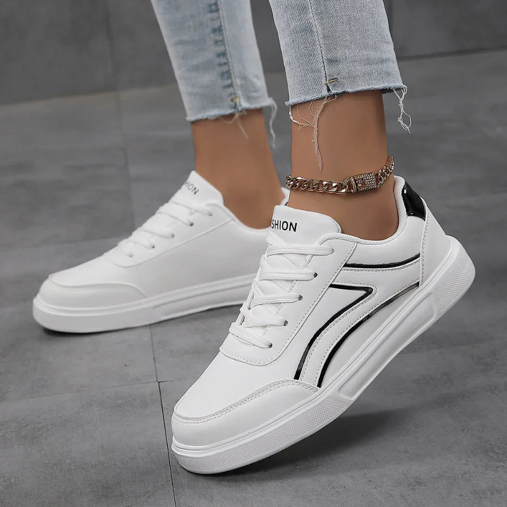 Female Board Shoes Breathable Lightweight Casual Sneakers For Women