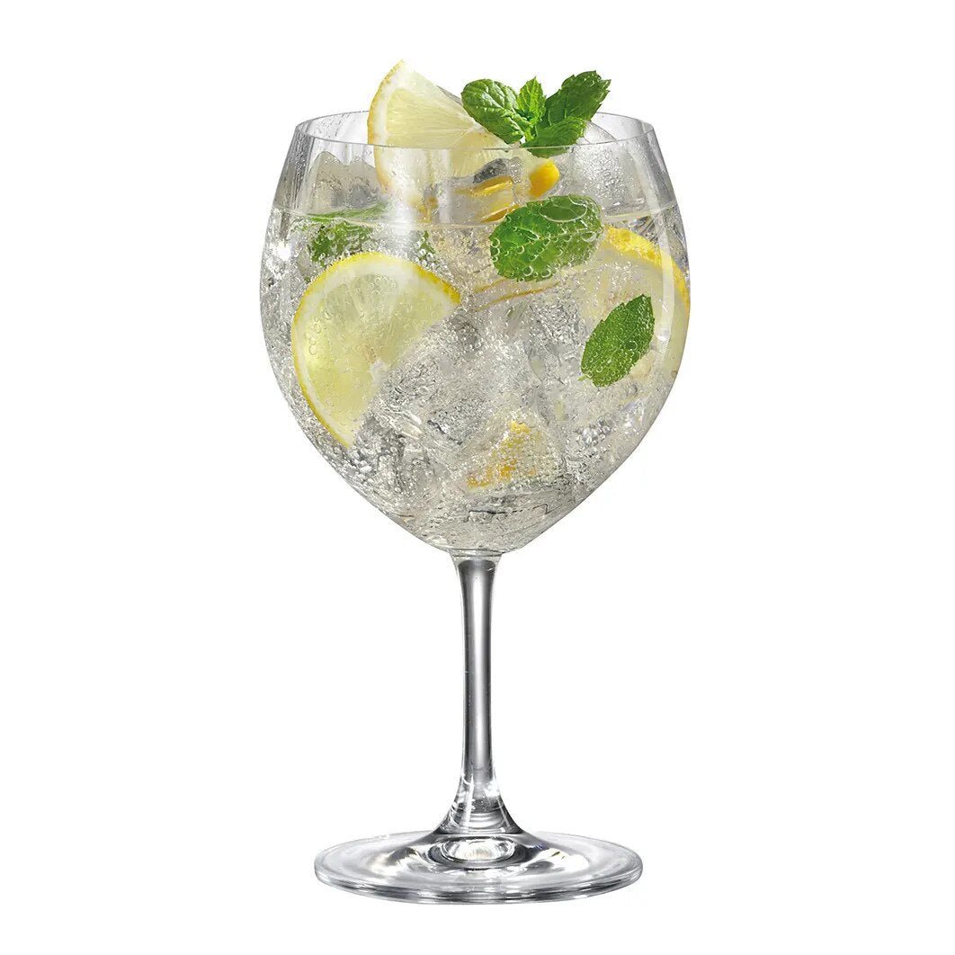Bohemia Gin & Tonic Spirale glas 750 ml – 4-pack