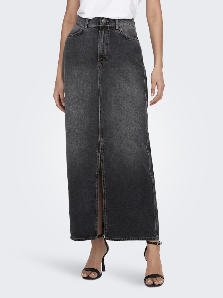 CILLA LONG SLIT SKIRT DNM