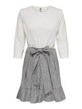 GABRIELLA 3/4 MIX DRESS