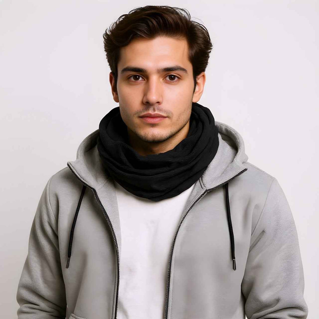 JUWE KNIT TUBE SCARF