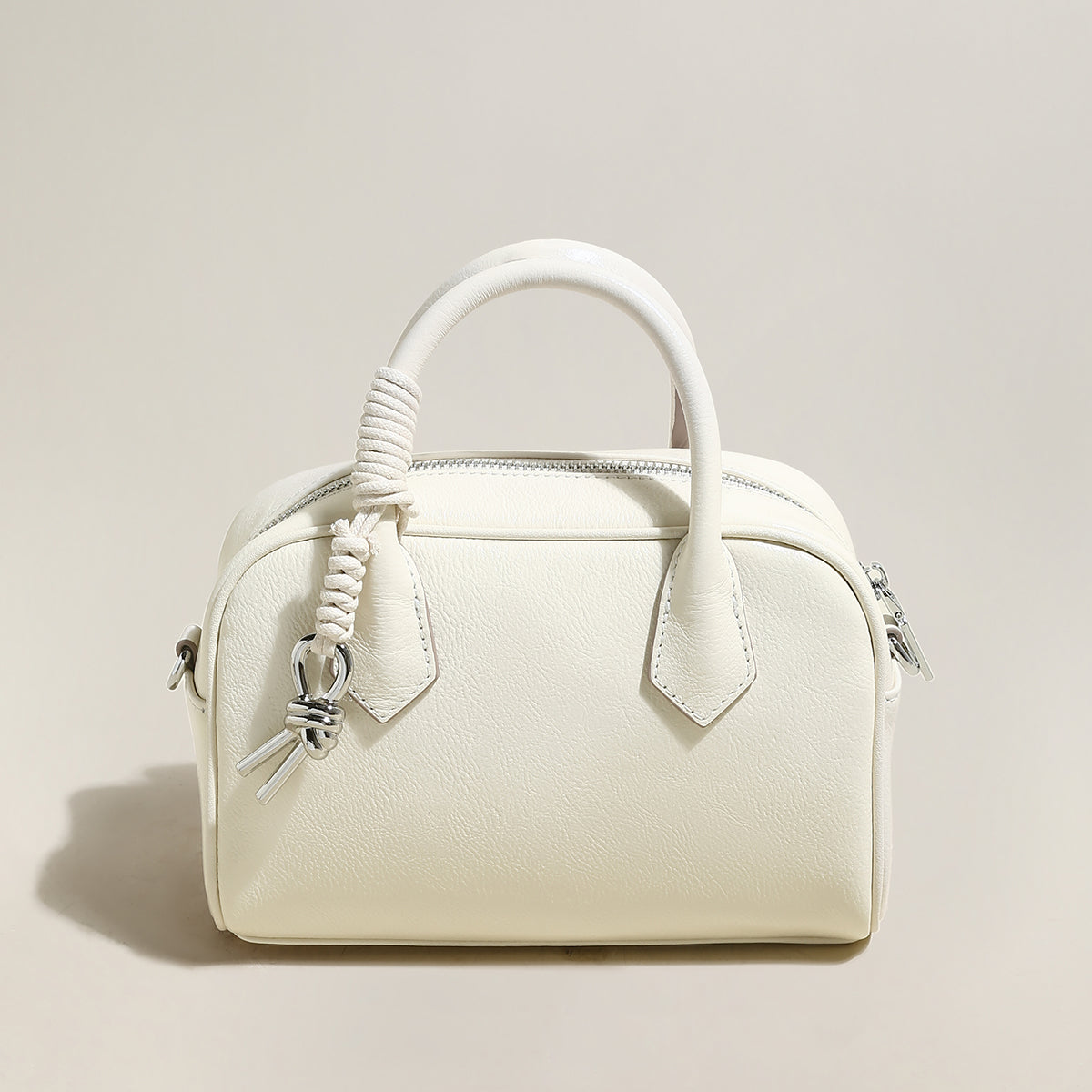 Meredith Leather Boston Top Handle Bag
