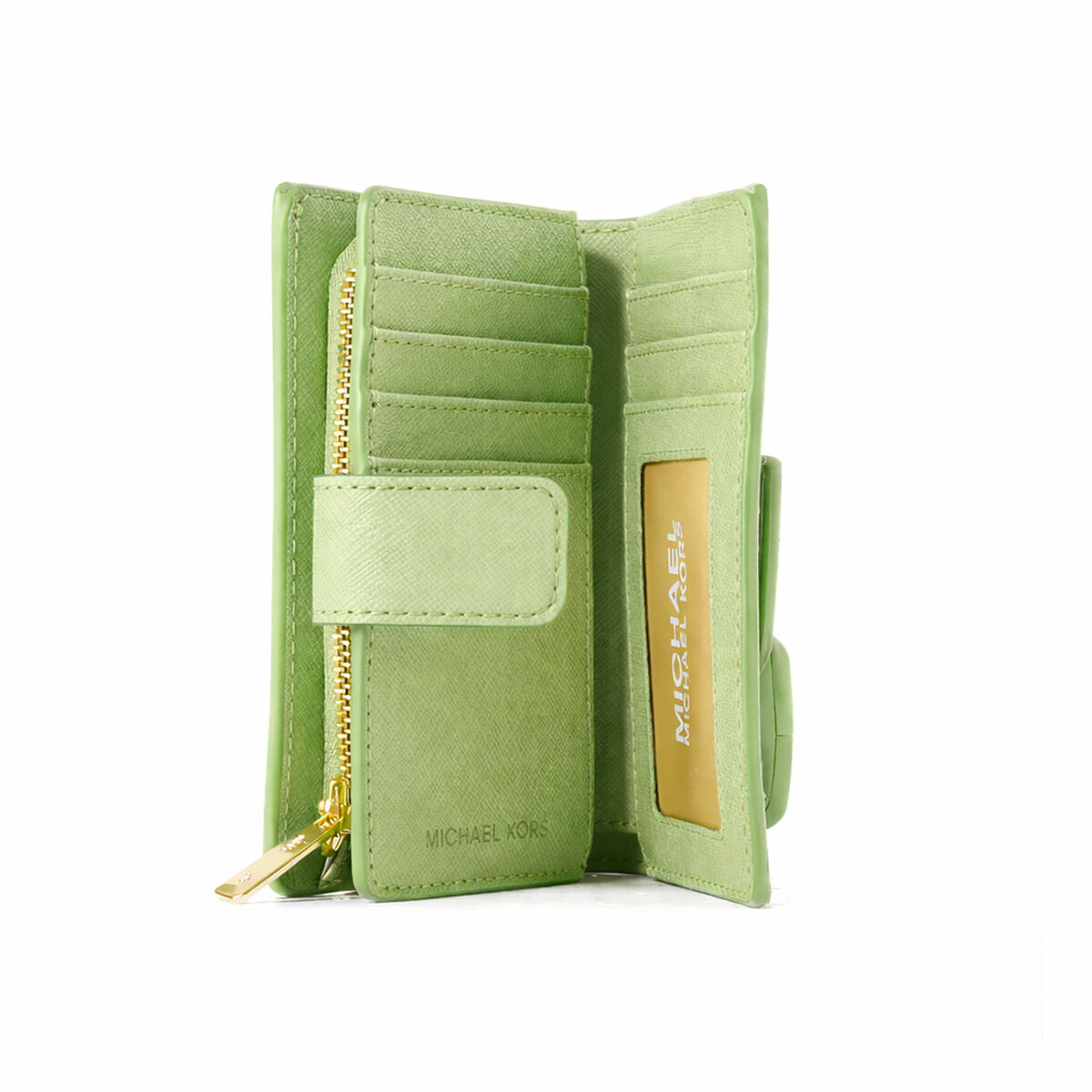 Michael Kors Plånbok Dam 35f7gtvf2l Light Sage