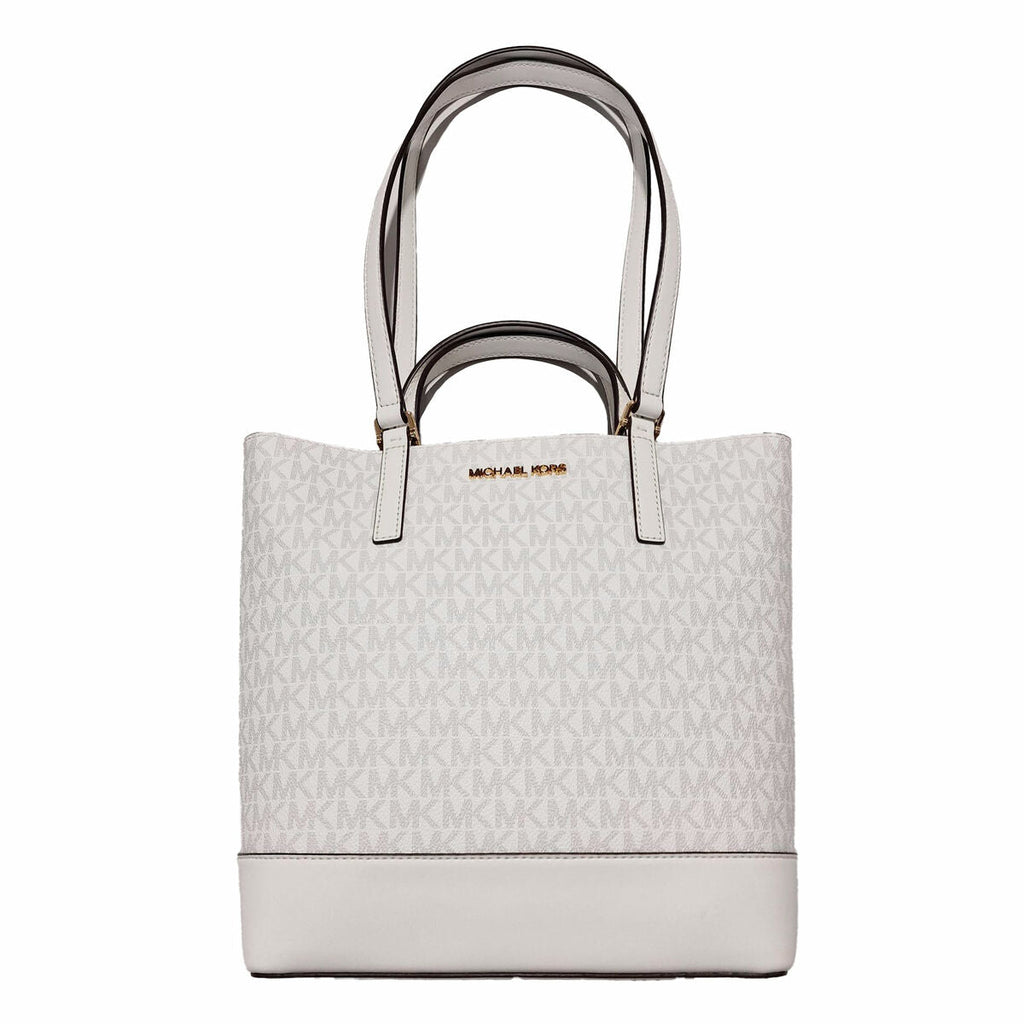 Michael Kors Axelväska Kelli Syntetlader Vit