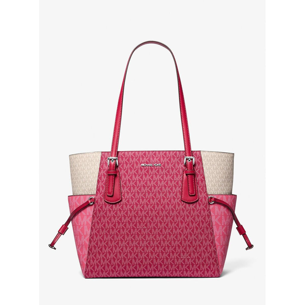 Michael Kors Axelväska Voyager Vaskmodell Sommar Rosa