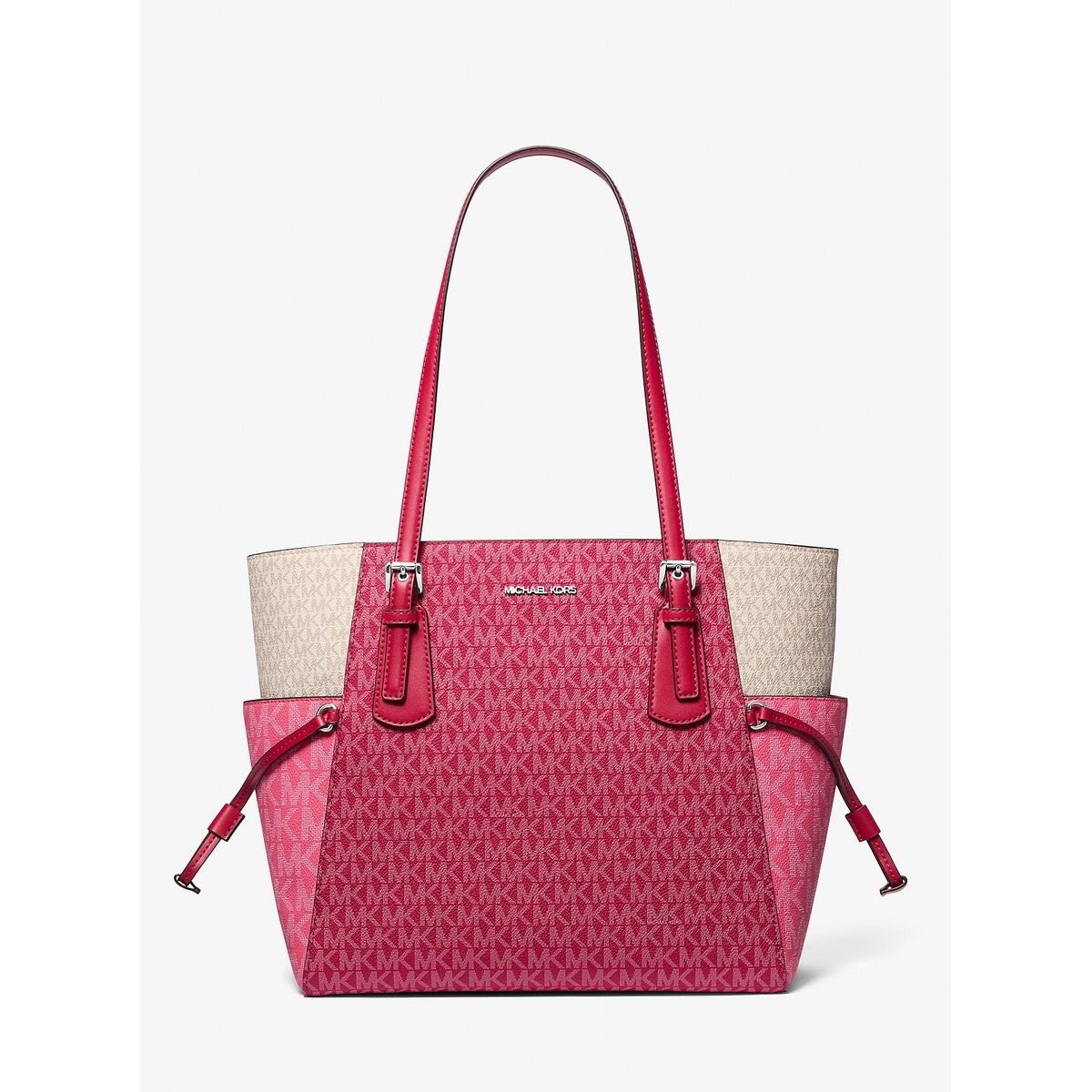Michael Kors Axelväska Voyager Vaskmodell Sommar Rosa