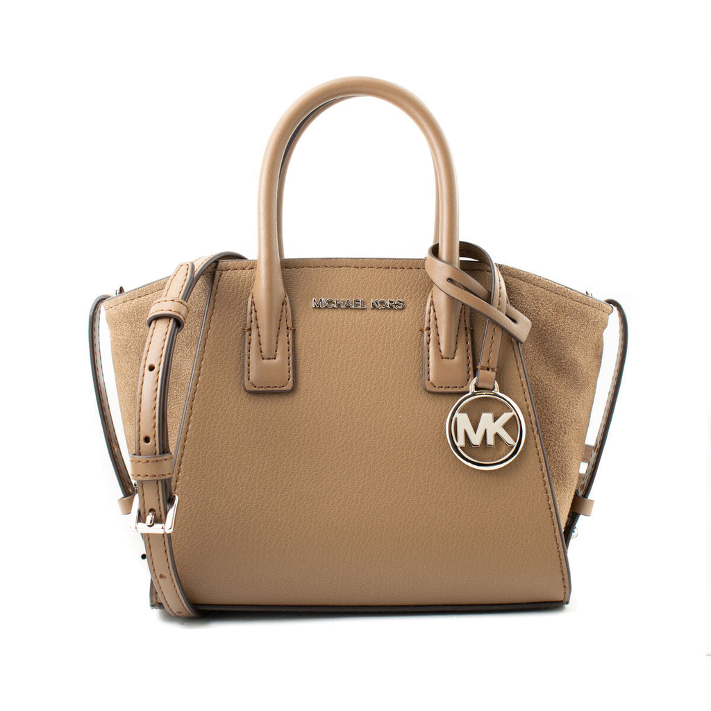 Michael Kors Handväska Avril Konstlader Diskret Brun