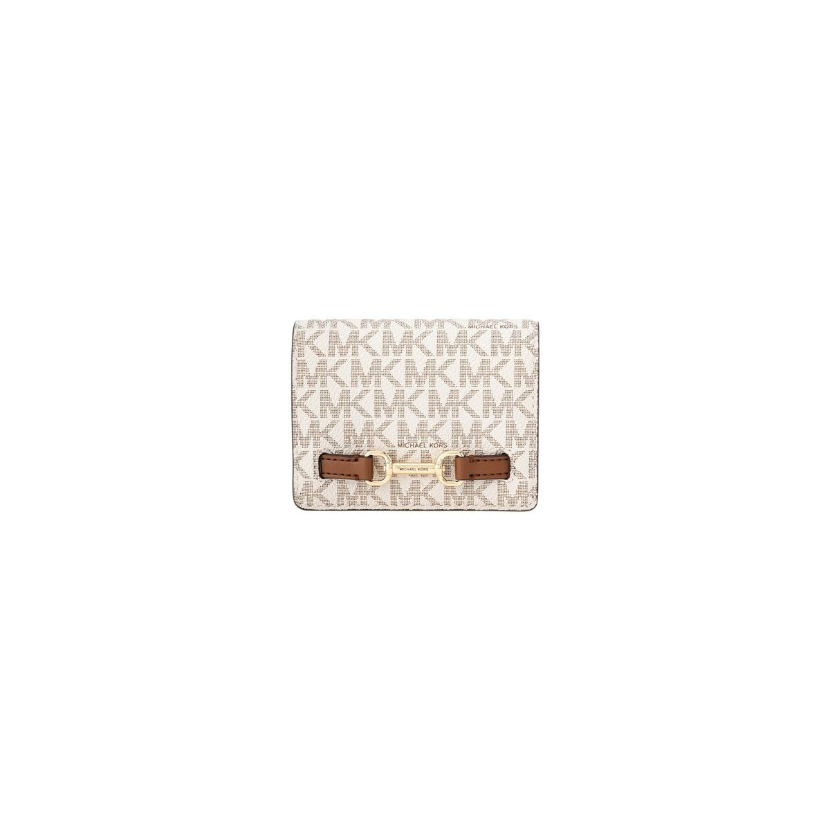Michael Kors Plånbok Dam Carson Beige