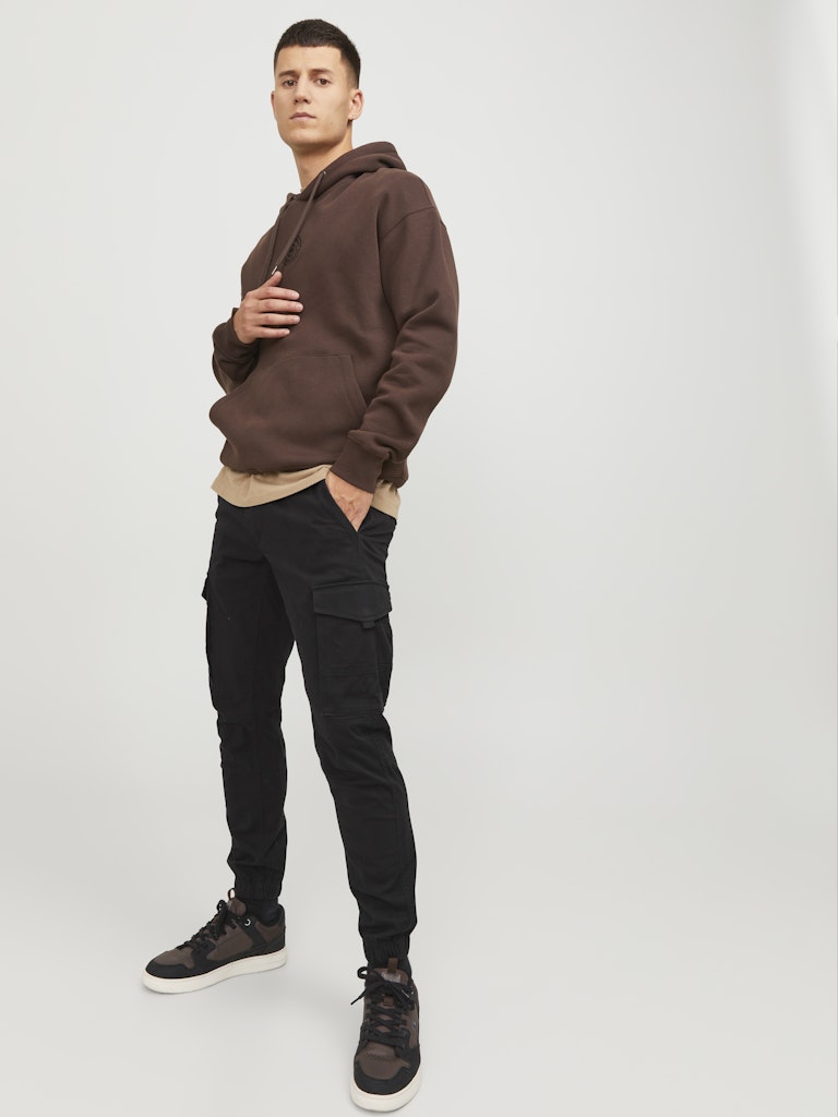 PAUL FLAKE 542 BLACK CARGO PANT