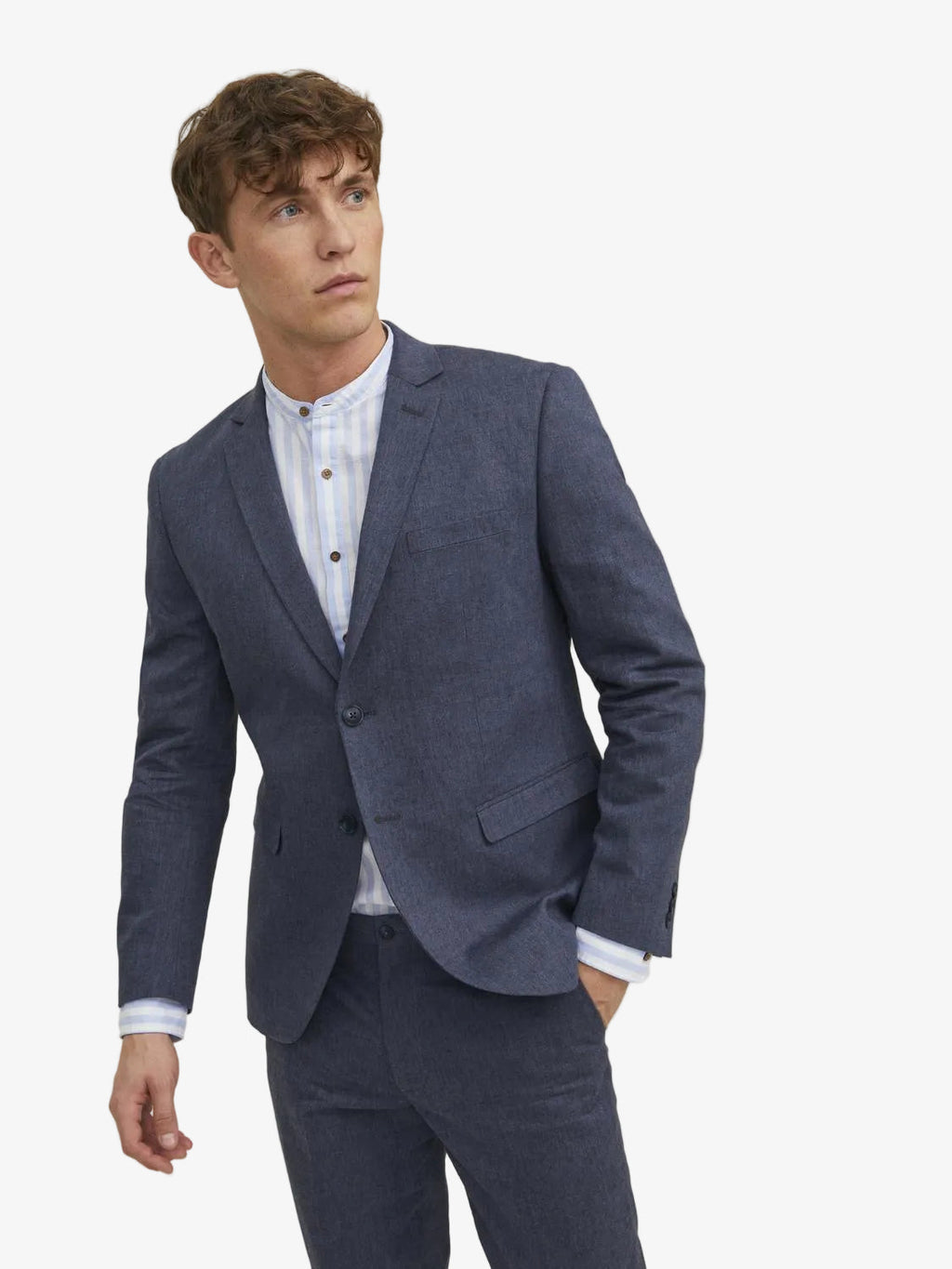 RIVIERA LINEN BLAZER SLIM FIT