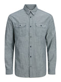 SPORTY STRIPE MIX SHIRT LS