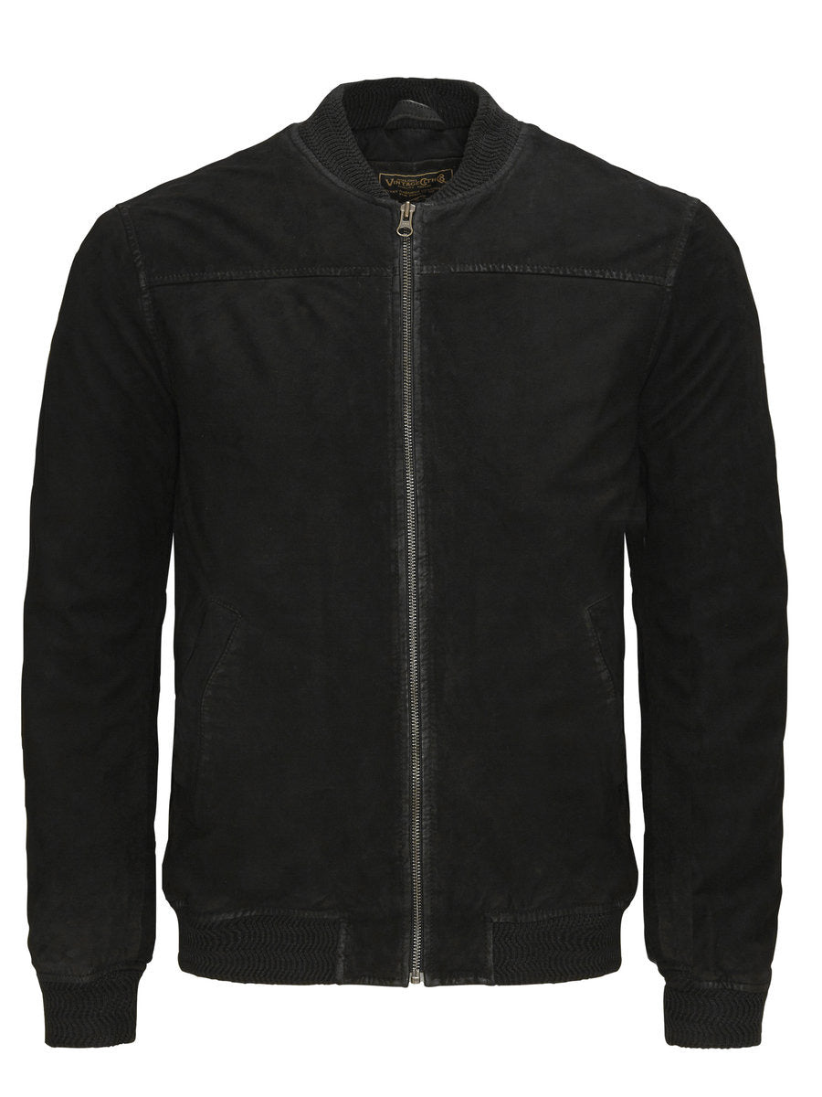 SUEDE BOMBER