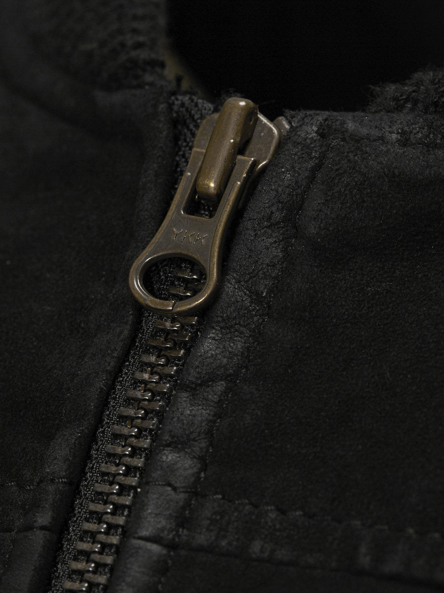 SUEDE BOMBER