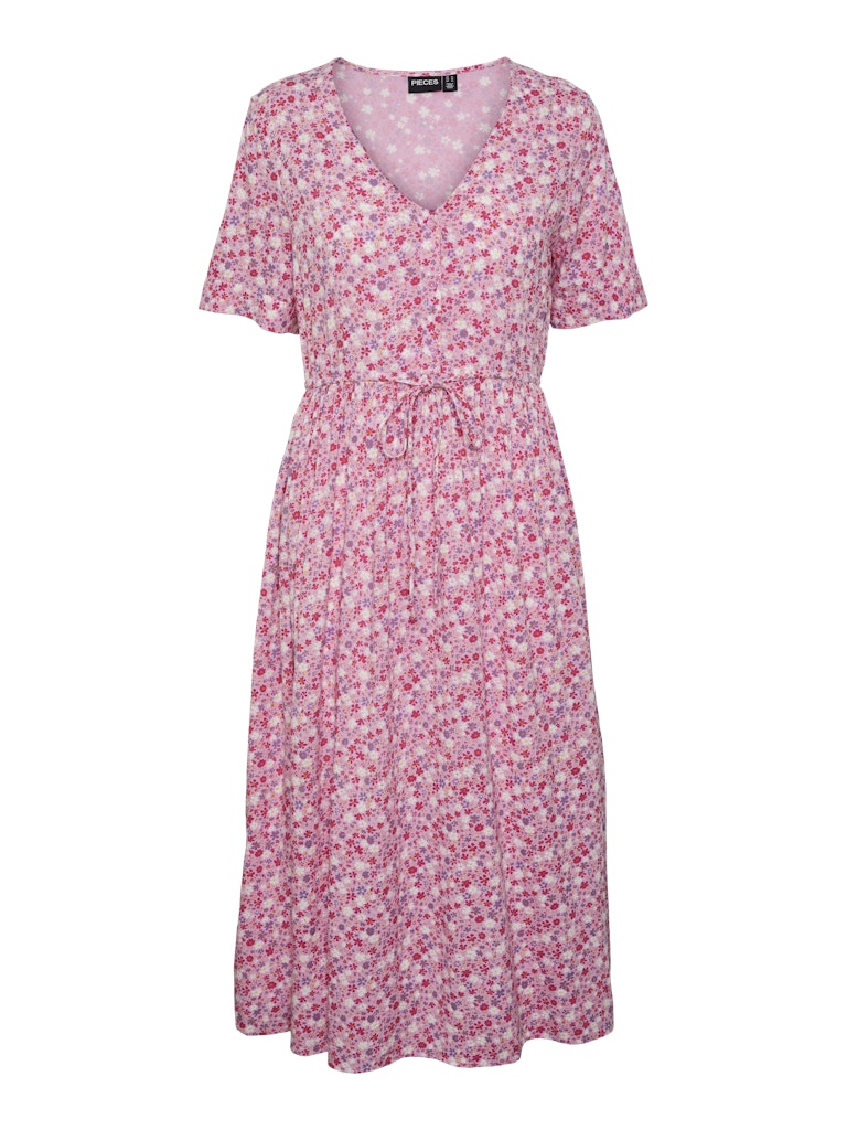 TALA SS STRING TIE MIDI DRESS