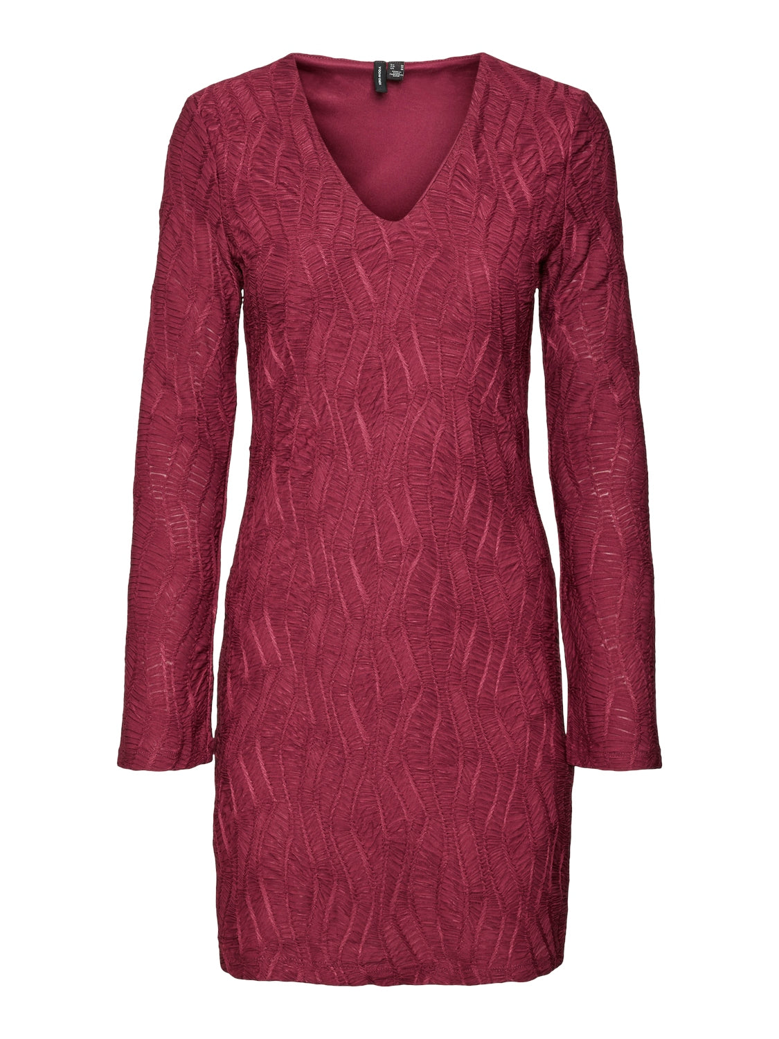 VIVA LS V-NECK DRESS